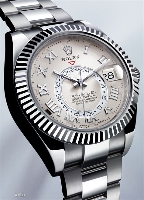 rolex sky dweller time